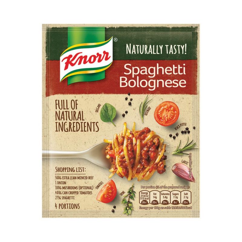 Knorr Naturally Tasty Spaghetti Bolognese